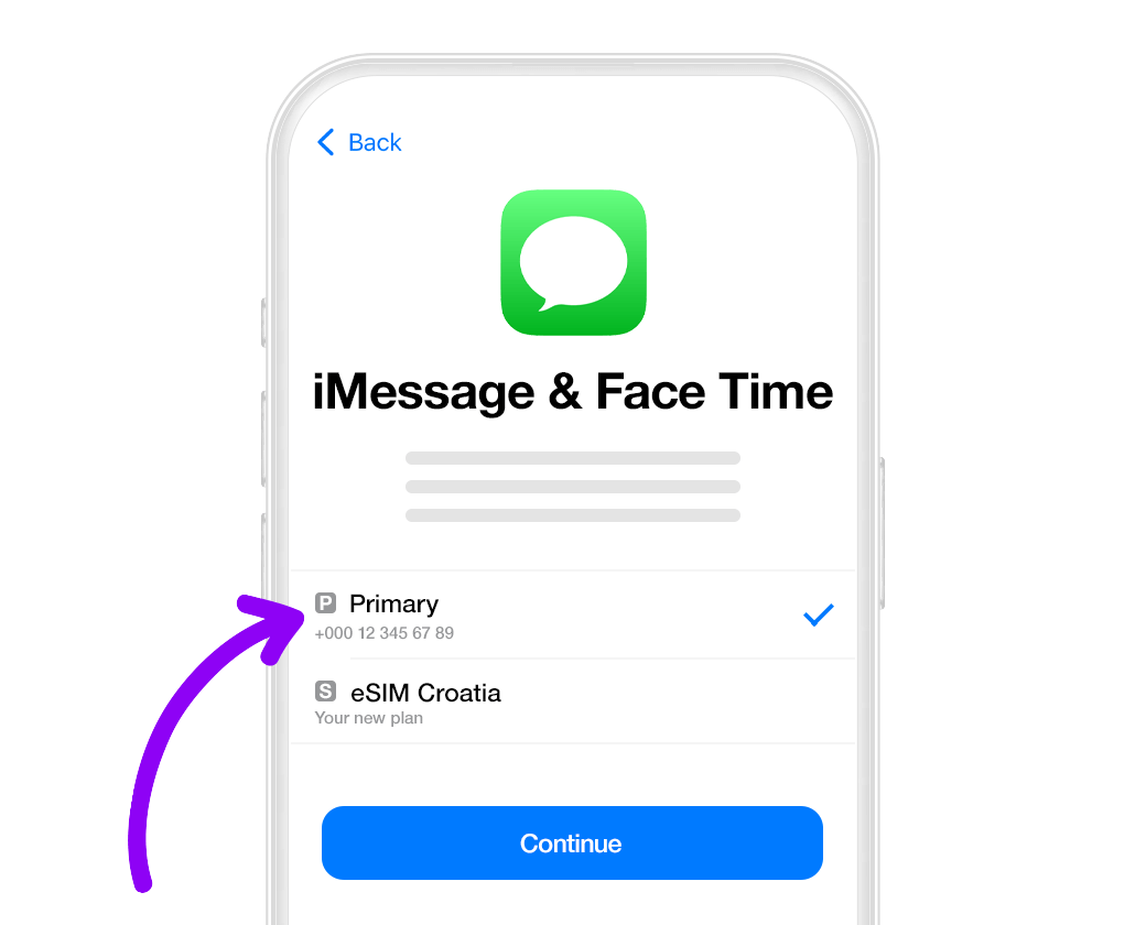 Configure iMessage and FaceTime